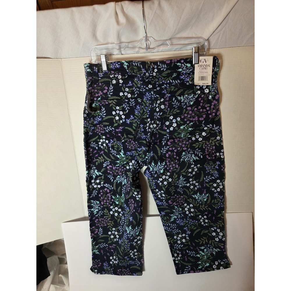 gloria vanderbilt amanda Crop Jeans. Size 12 NWT 17" Waist, 12" Rise, 20"... - Picture 5 of 8
